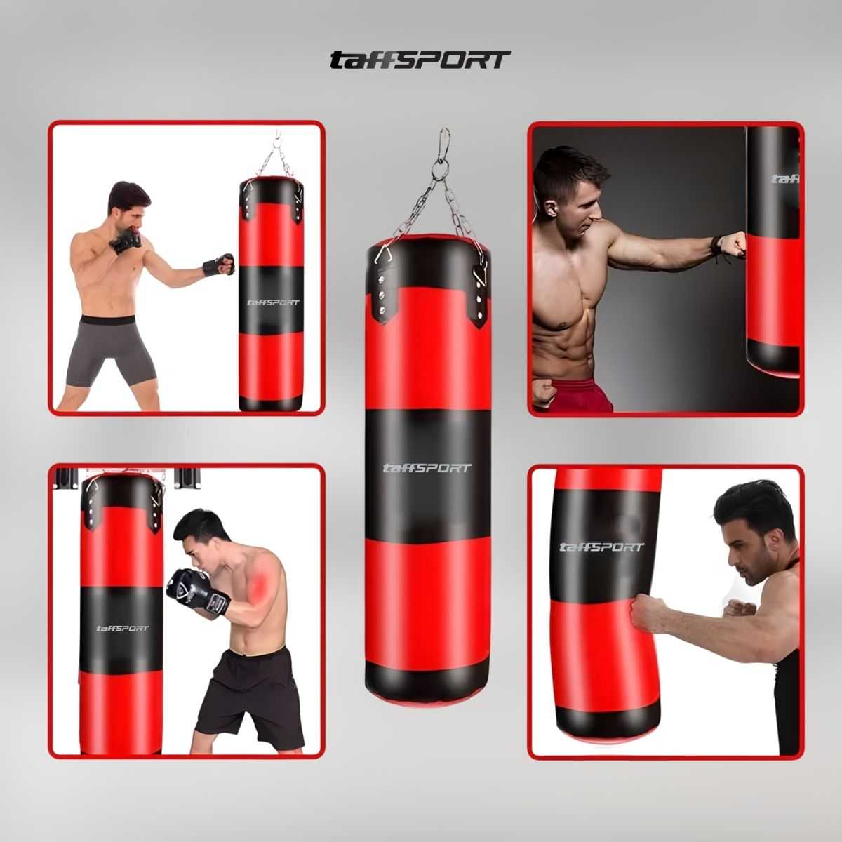 TaffSPORT QUANWANG Set Samsak Sarung Tinju MMA Boxing Sandbag - FE-BO1