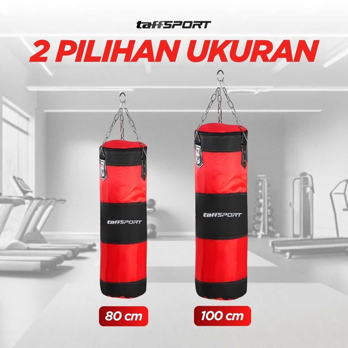TaffSPORT QUANWANG Set Samsak Sarung Tinju MMA Boxing Sandbag - FE-BO1