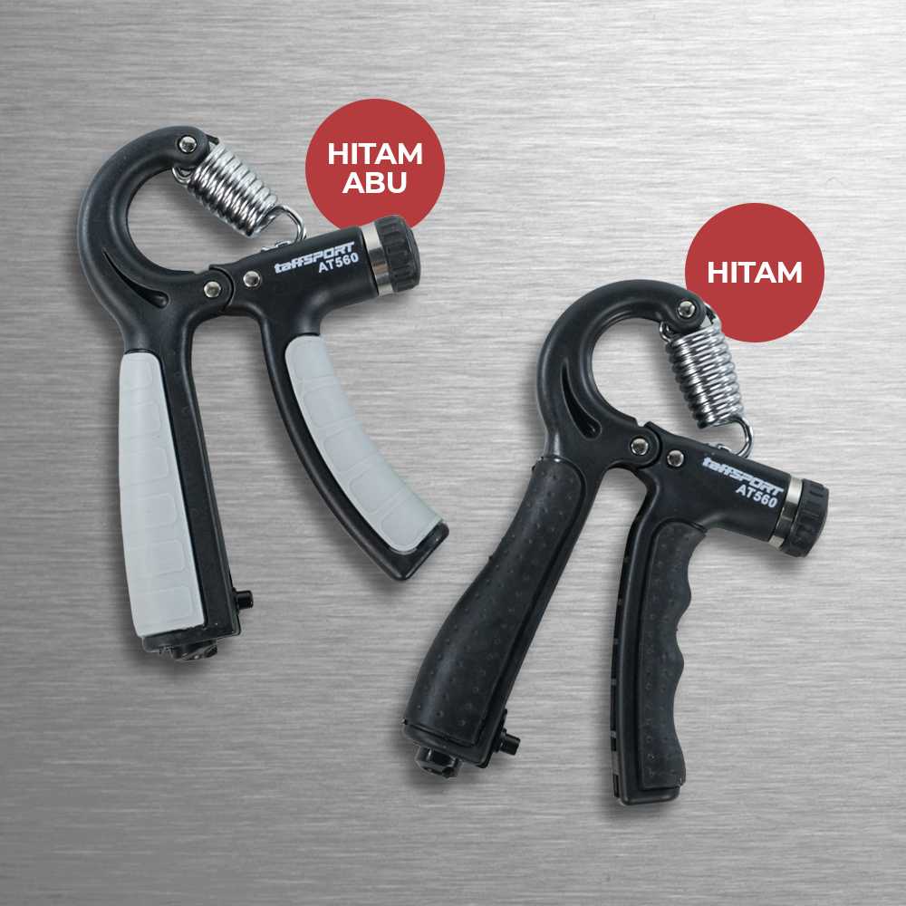 TaffSPORT Spring Hand Grip Finger Power Exercise 5-60kg with Counter - AT560