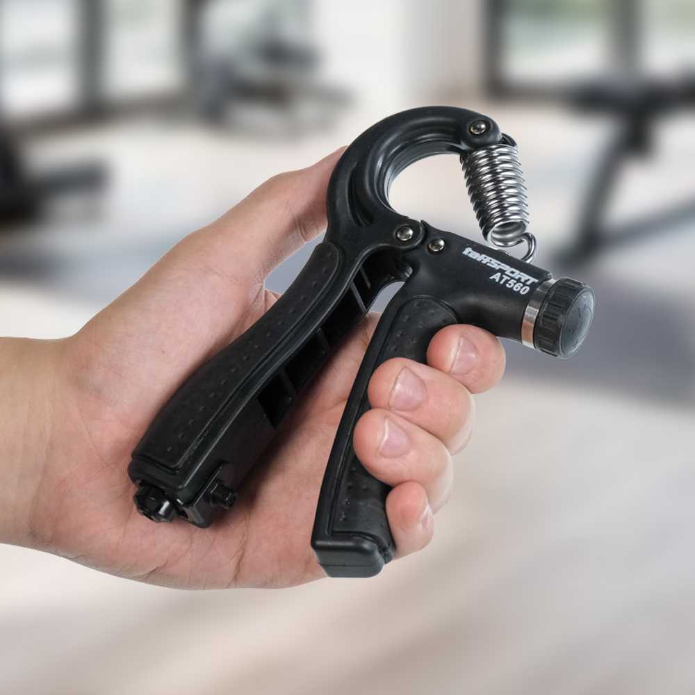 TaffSPORT Spring Hand Grip Finger Power Exercise 5-60 kg with Counter - AT560