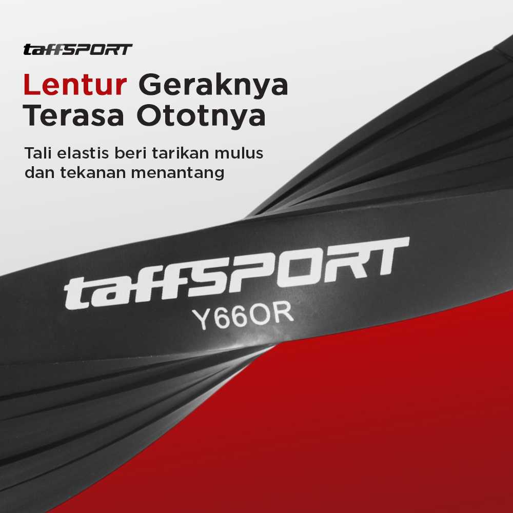 TaffSPORT Resistance Band Stretching Olahraga Pull Up Fitness Workout - Y66OR