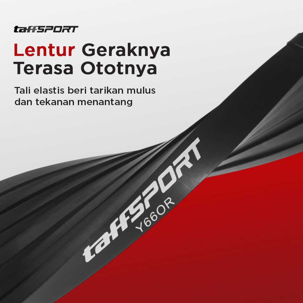 TaffSPORT Resistance Band Stretching Olahraga Pull Up Fitness Workout - Y66OR