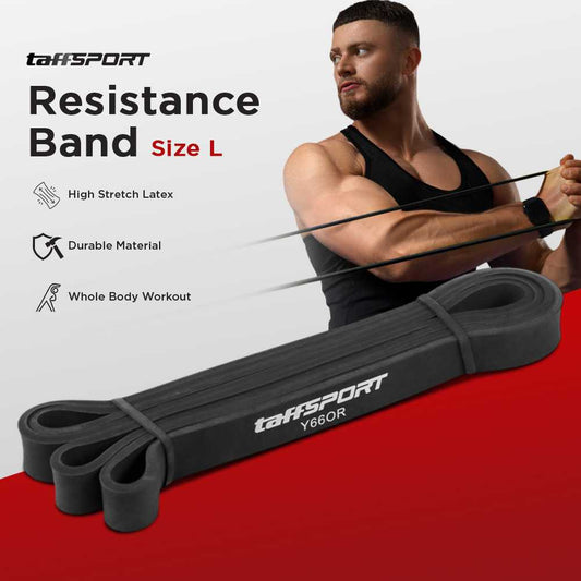 TaffSPORT Resistance Band Stretching Olahraga Pull Up Fitness Workout - Y66OR