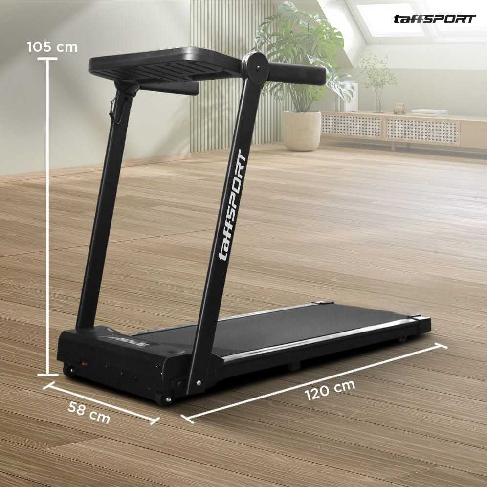 TaffSPORT Treadmill Elektrik Alat Fitness Gym Walking Pad with Speaker - M10