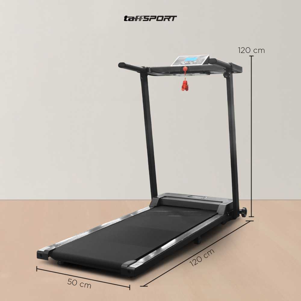 TaffSPORT Treadmill Elektrik Alat Fitness Gym Silent Walking Pad 3 HP - FY21