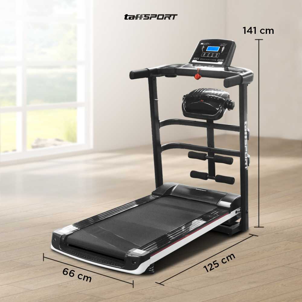 TaffSPORT Treadmill Elektrik Alat Fitness Gym Walking Pad 2 HP - M7
