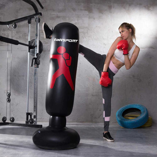 TaffSPORT Vertical Punching Bag Tiang Samsak Inflatable 1.6M - DS0096