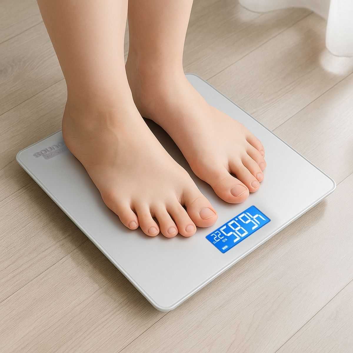 Taffware Digipounds Timbangan Badan Digital Scale Tempered Glass 180kg - CB511