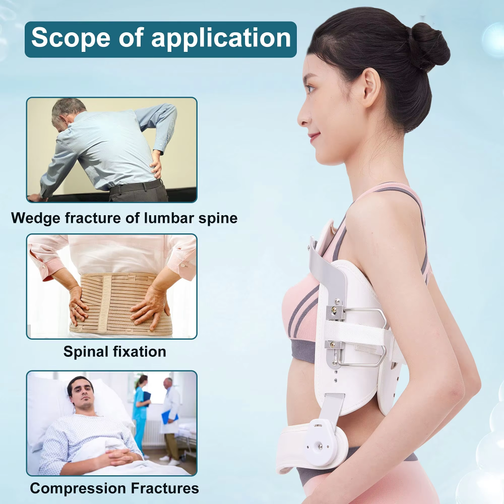 Tairi Korset Tulang Belakang Adjustable TLSO Thoracic Full Back Brace - TRB-401