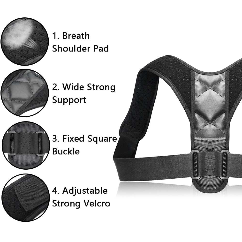 Boodun Tali Body Harness Korektor Postur Punggung Size M - BBJ-15