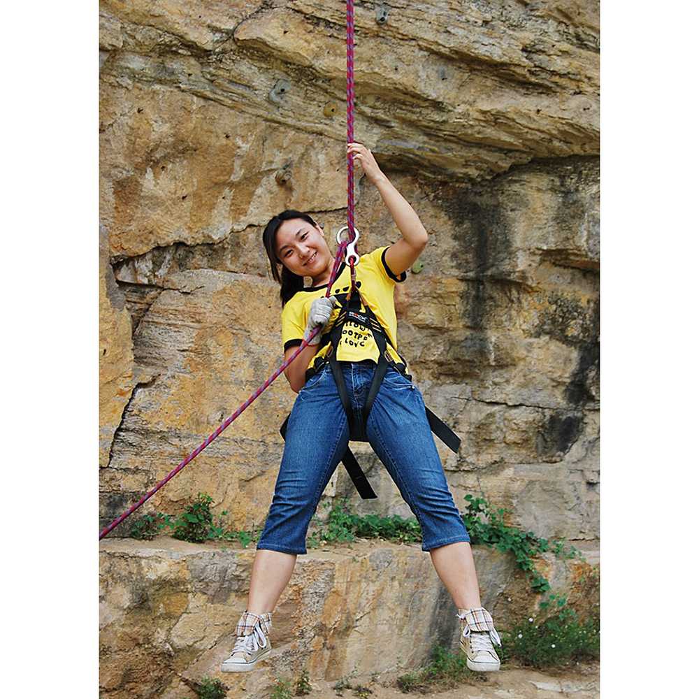 TaffSPORT Tali Paracord Panjat Tebing Climbing Rope 10mm Steel Buckle - P4