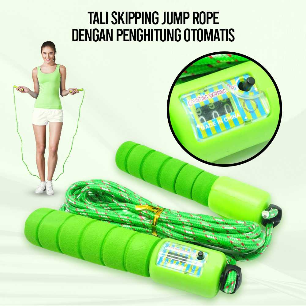 Tali Skipping Jump Rope dengan Penghitung Otomatis - KY-319