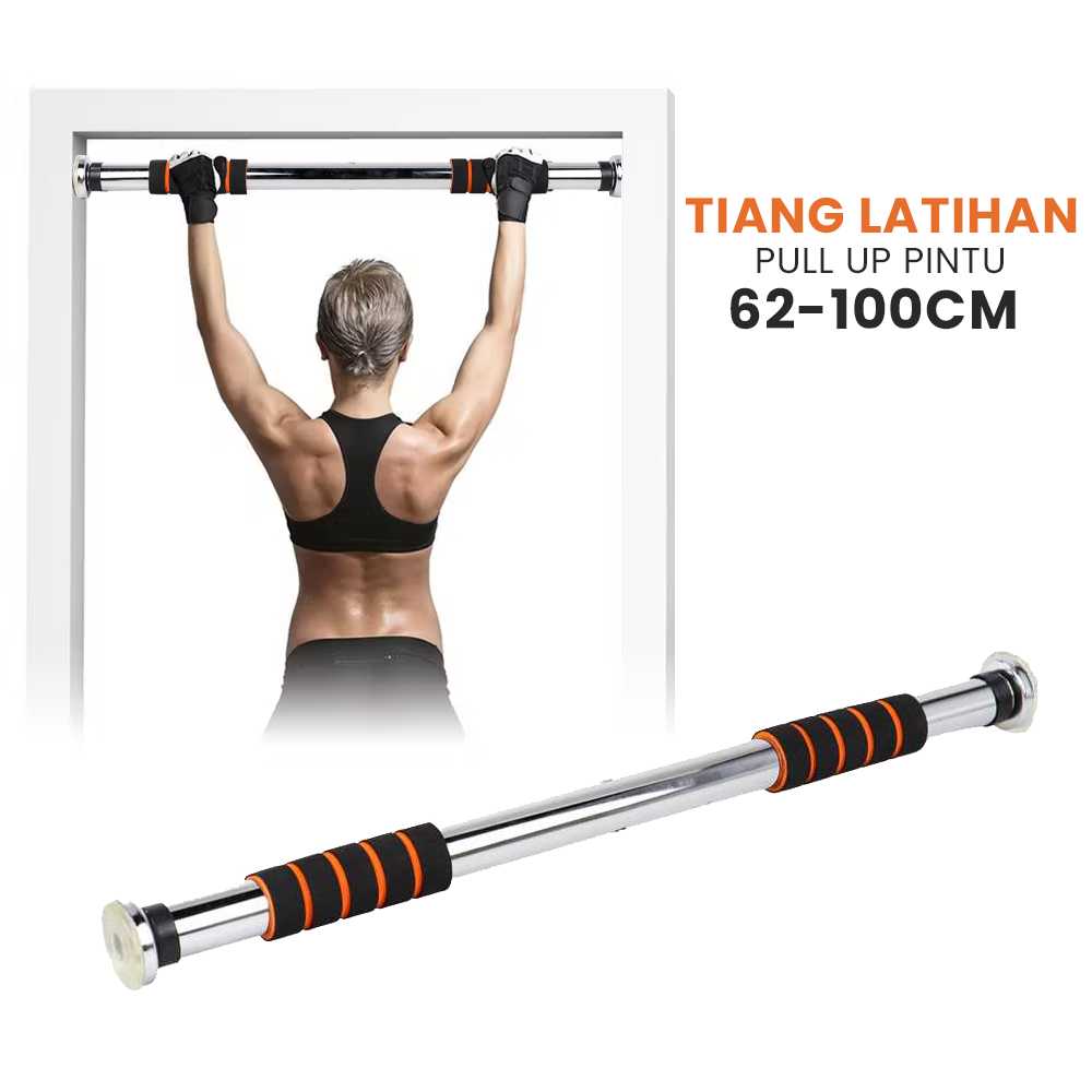 Tiang Latihan Pull Up Pintu Pattern Grip 62-100cm - 1604