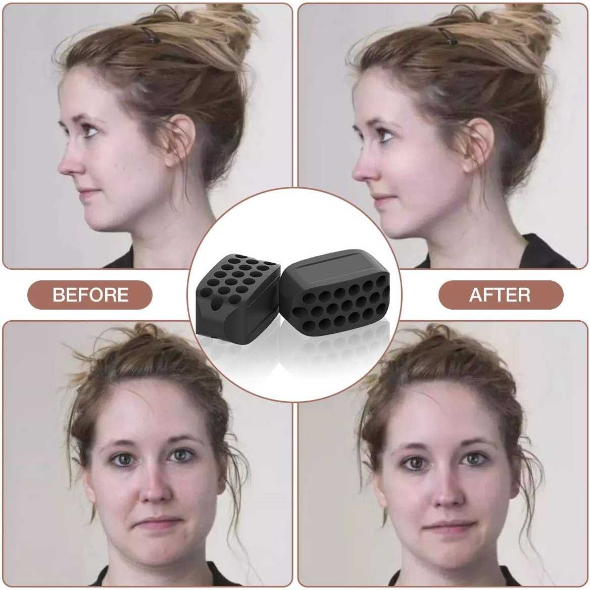 TIMOTRAS Alat Latihan Rahang Silicone Mewing Jaw Trainer Ball 2 PCS - TM734