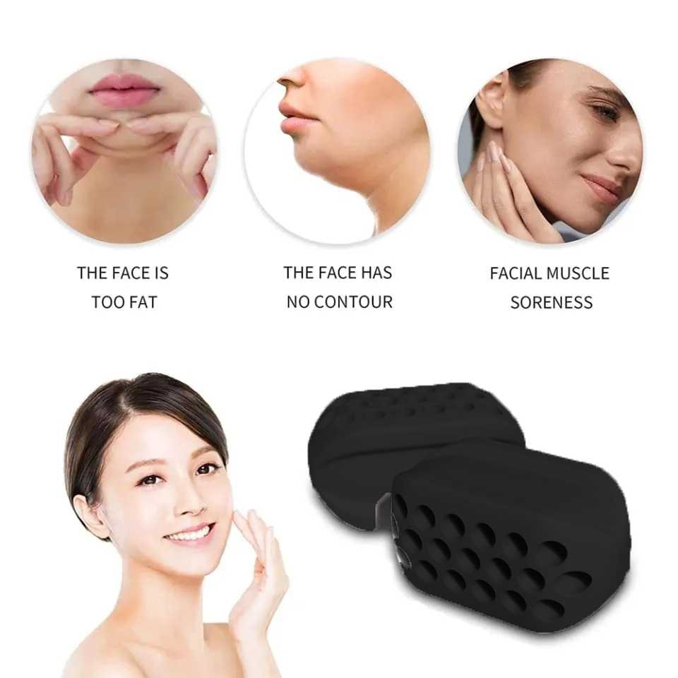 TIMOTRAS Alat Latihan Rahang Silicone Mewing Jaw Trainer Ball 2 PCS - TM734