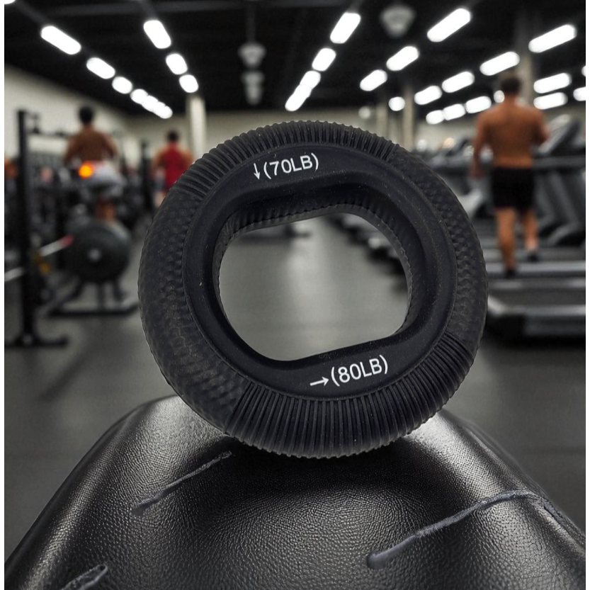 TIPP Silicone Ring Hand Grip Olahraga Finger Power Strength 70/80LB - ATG561