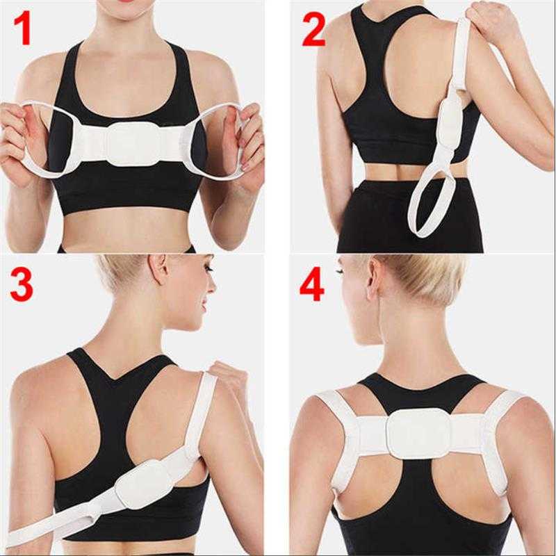 TMISHION Tali Korektor Postur Punggung Back Body Harness - BBJ-17