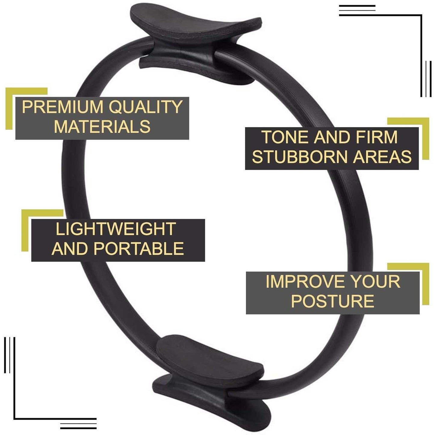 TONQUU Magic Ring Resistance Pilates Circle Yoga Fitness - TQMR023