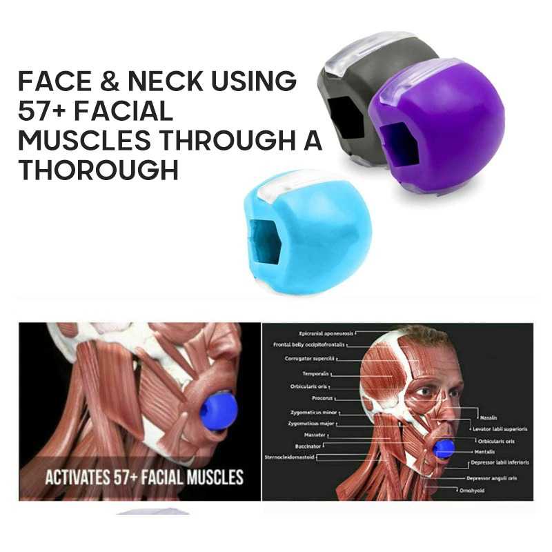 Define Alat Latihan Rahang Jaw Exercise Silicone Training Ball 3-60lbs - MBQ-001