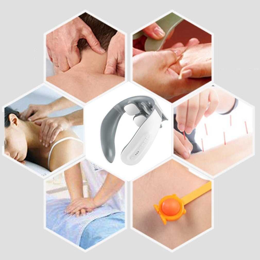U-Kiss Alat Pijat Elektrik Terapi Leher Punggung Vertebra Massager - PK-718