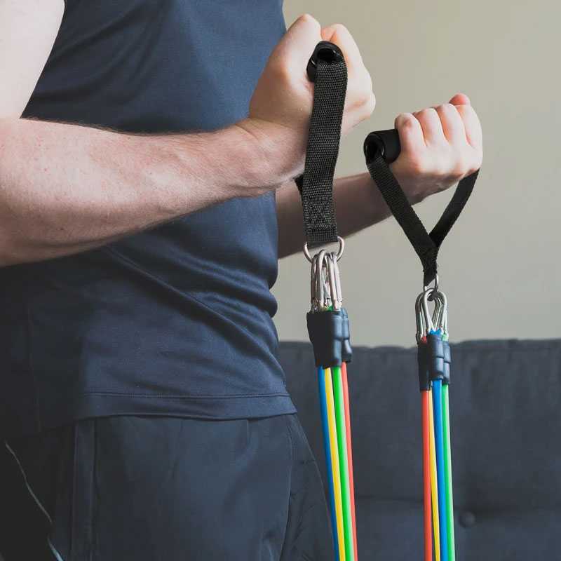 UNIARMS Resistance Bands Grip Handles Anti-slip - PR6