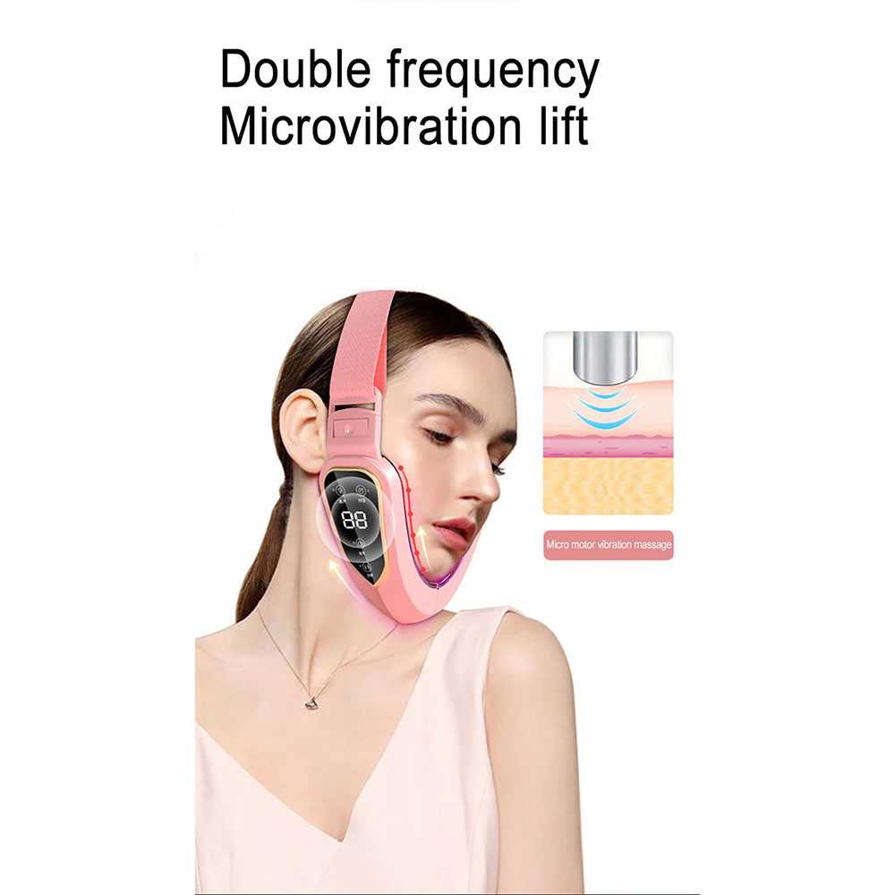 V-Face Alat Pijat Penirus Wajah Face Lifting Double Chin V-Shaped - BYM-903S