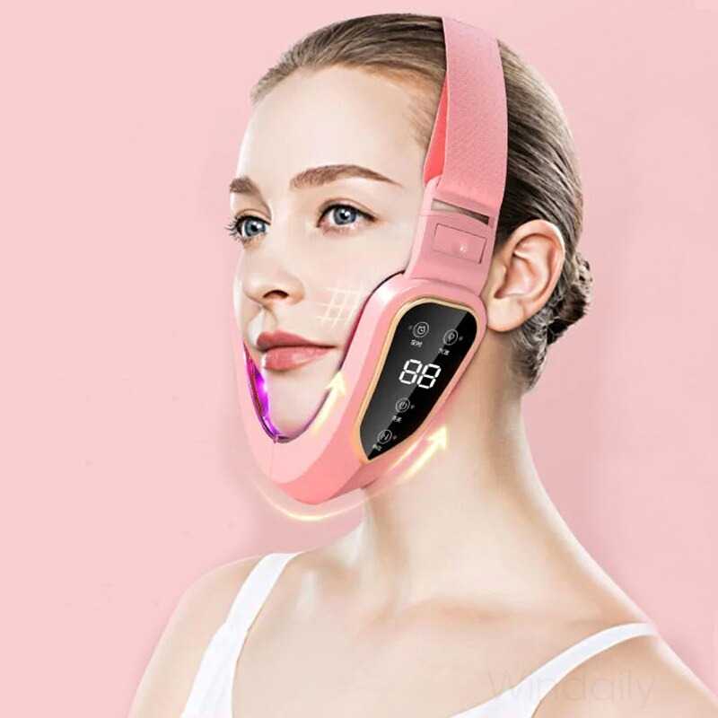 V-Face Alat Pijat Penirus Wajah Face Lifting Double Chin V-Shaped - BYM-903S