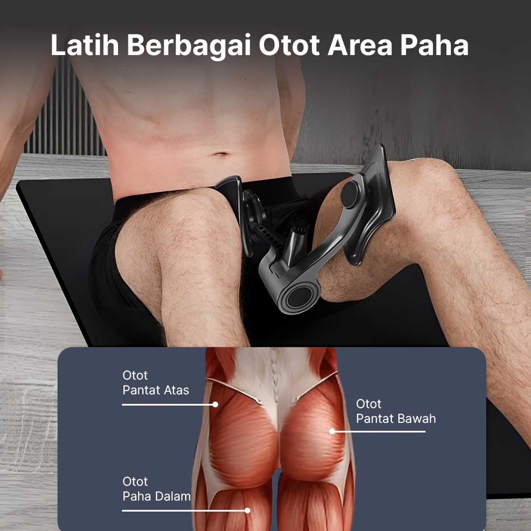 VEKSO Alat Latihan Otot Paha Pelvic Floor Muscle Trainer Adjustable - V71