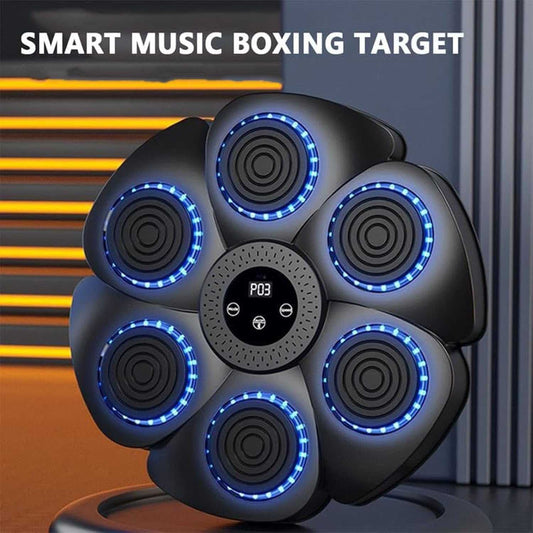 VKTECH Mesin Tinju Music Boxing Machine Wall Target Bluetooth 18 Speed - V18