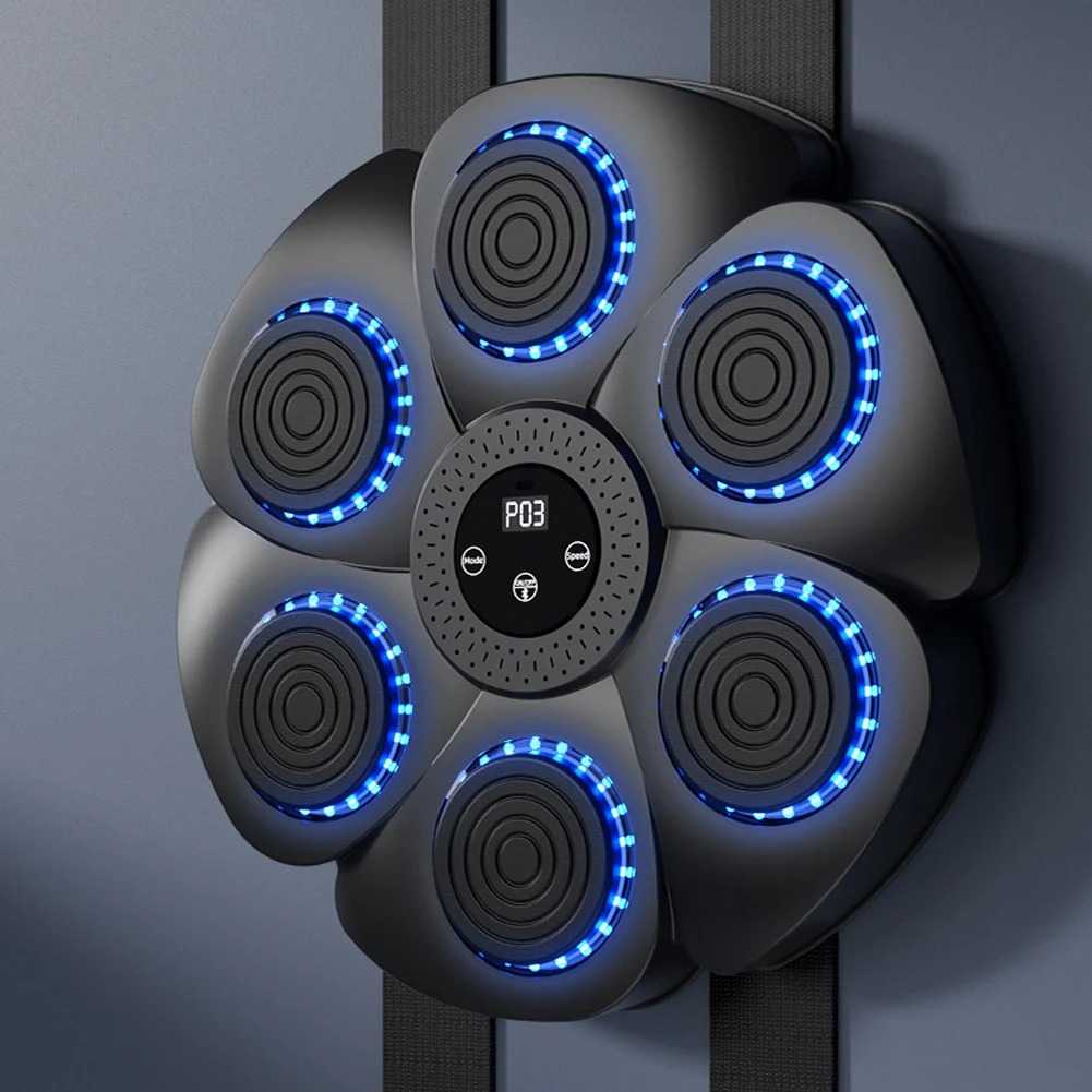 VKTECH Mesin Tinju Music Boxing Machine Wall Target Bluetooth 18 Speed - V18