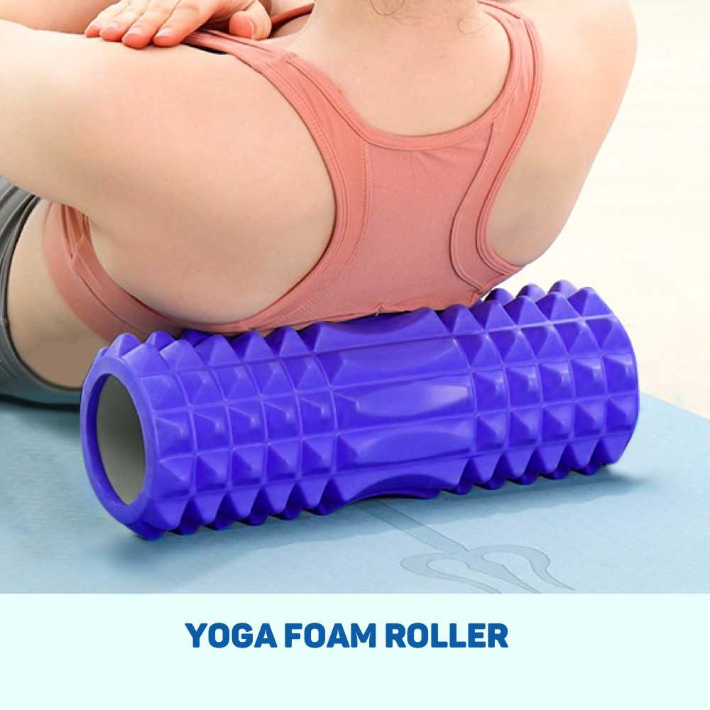 VKTECH Roller Alat bantu Yoga Hollow Column Foam Gym Massage Exercise - D334
