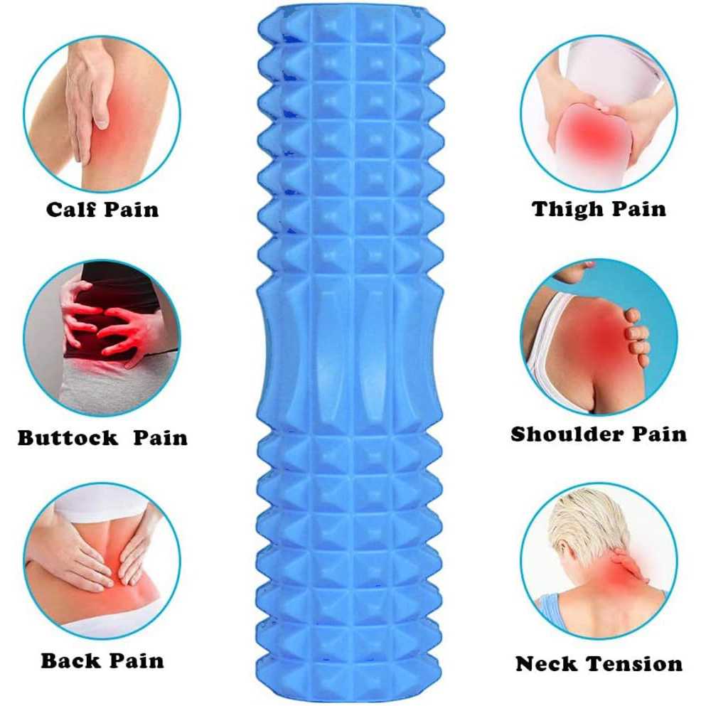 VKTECH Roller Alat bantu Yoga Hollow Column Foam Gym Massage Exercise - D334