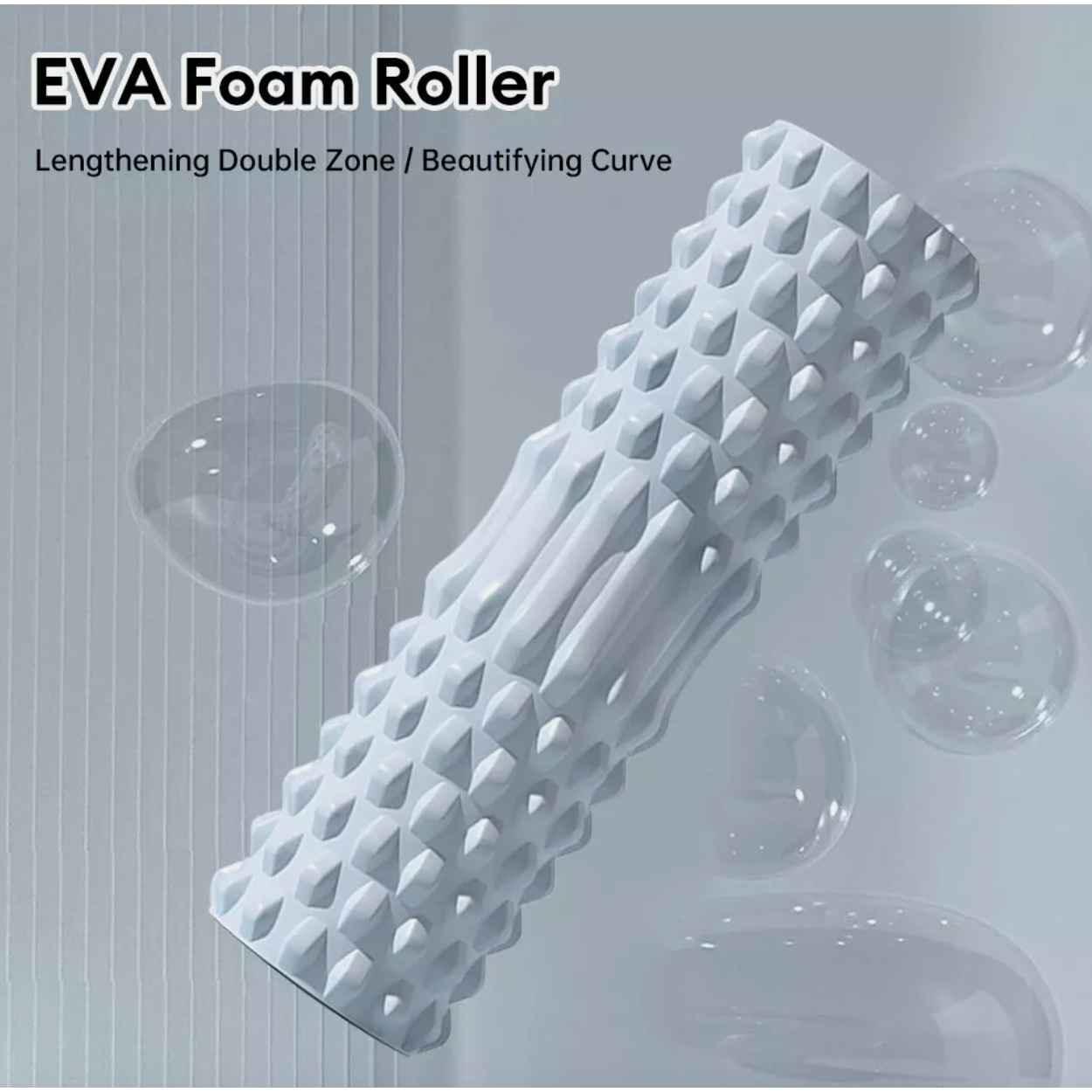 VKTECH Roller Alat bantu Yoga Hollow Column Foam Gym Massage Exercise - D334