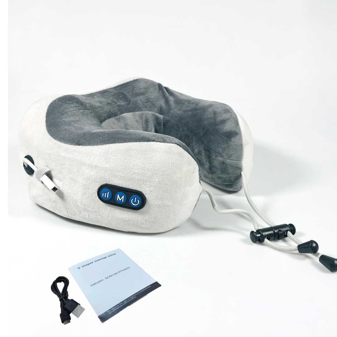 WTOTECH Bantal Pijat Leher Elektrik 3 Mode Neck Massager Pillow - UMP-021