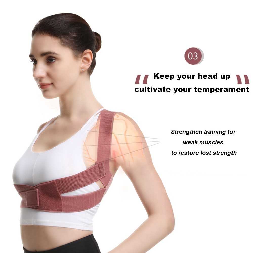 XHF Alat Terapi Punggung Korektor Postur Body Harness Chest Support - XHF-210004
