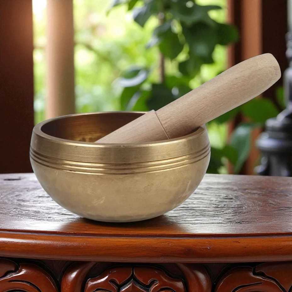 XIAOLANG Mangkok Tembaga Vihara Buddha Sound Bowl - X8