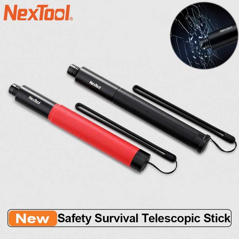 NexTool Tongkat Baton Portable Telescopic Self Defense Broken Window - KT520005