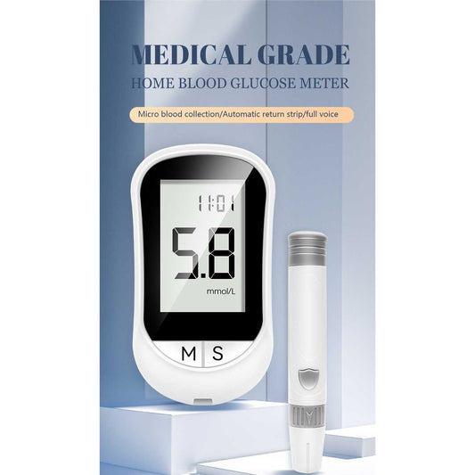 XIDMEM Alat Cek Gula Darah Glucometer Kit 50 Strip Test and 50 Lancets - XD-20G200