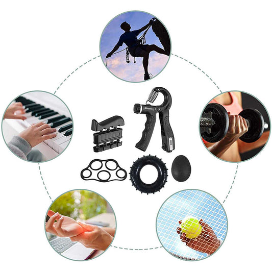 XIMOL Spring Hand Grip Finger Power Mechanical Counting 5in1 - CEG5P