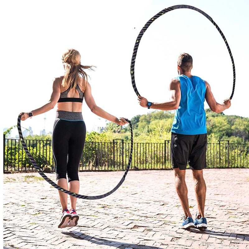 YAFITYES Tali Skipping Jump Rope Heavy Power Training 3Mx25mm - BJR002