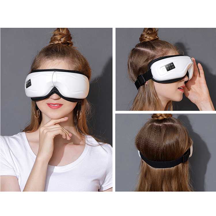 YUZY Pijat Kompres Mata Smart Airbag Eye Massager Bluetooth Music - 001