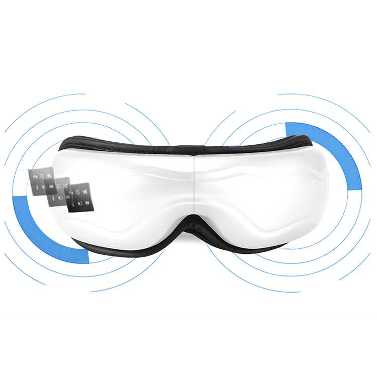 YUZY Pijat Kompres Mata Smart Airbag Eye Massager Bluetooth Music - 001