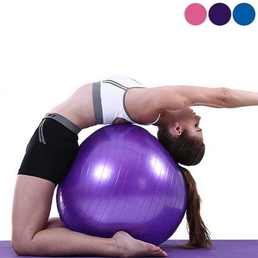 Yoga Gym Ball Alat Bantu Fitness Training Pelangsing Olahraga Terapi M