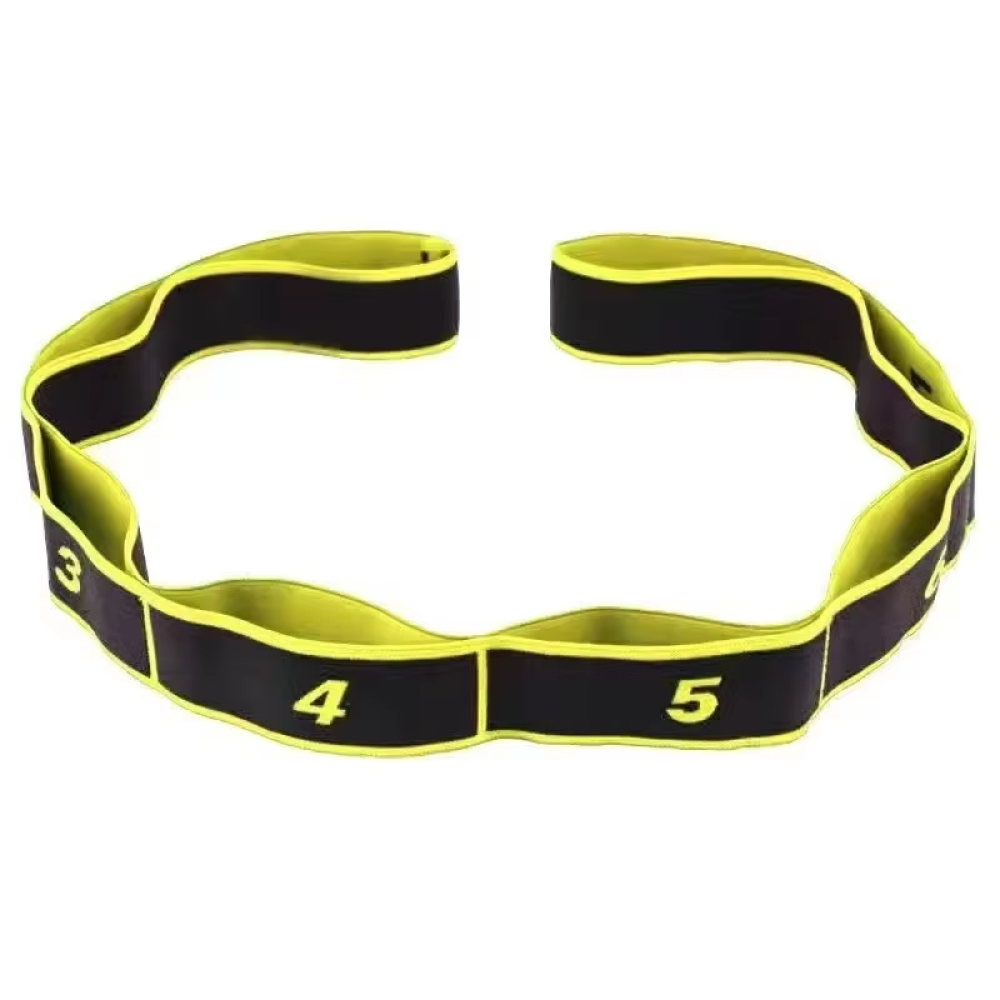 BOJOYOID Resistance Bands Yoga Gym Tali Stretching 8 Loops - ZJ202