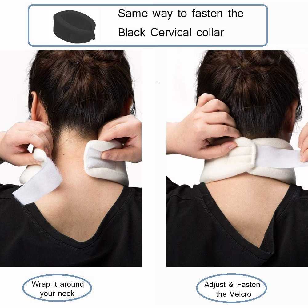 Zoechic Penyangga Leher Collar Neck Cervical Support Adjustable Size L - ZH-50