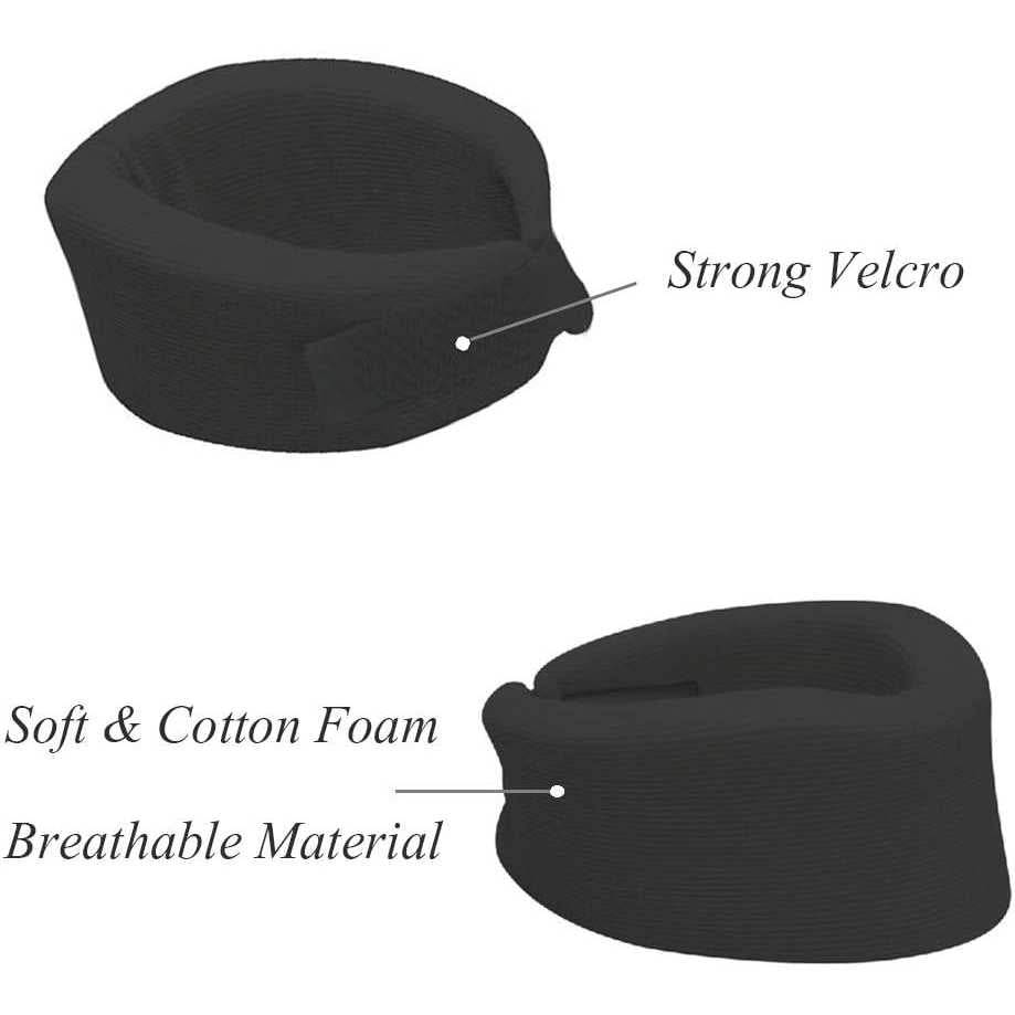 Zoechic Penyangga Leher Collar Neck Cervical Support Adjustable Size L - ZH-50