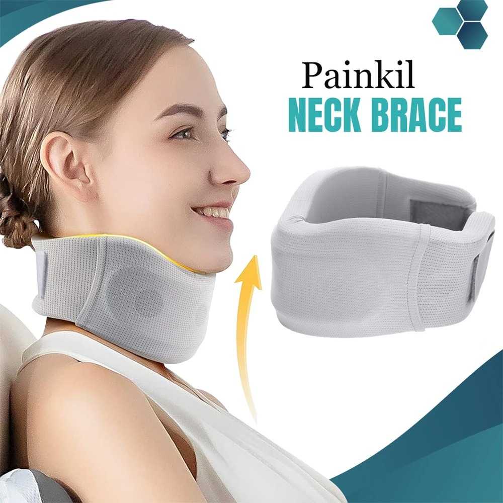 Zoechic Penyangga Leher Collar Neck Cervical Support Adjustable Size L - ZH-50