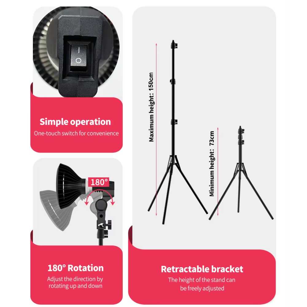 ZONGKUNG Lampu Terapi Infrared PAR38 Physiotherapy Lamp 850nm 54W - NC54